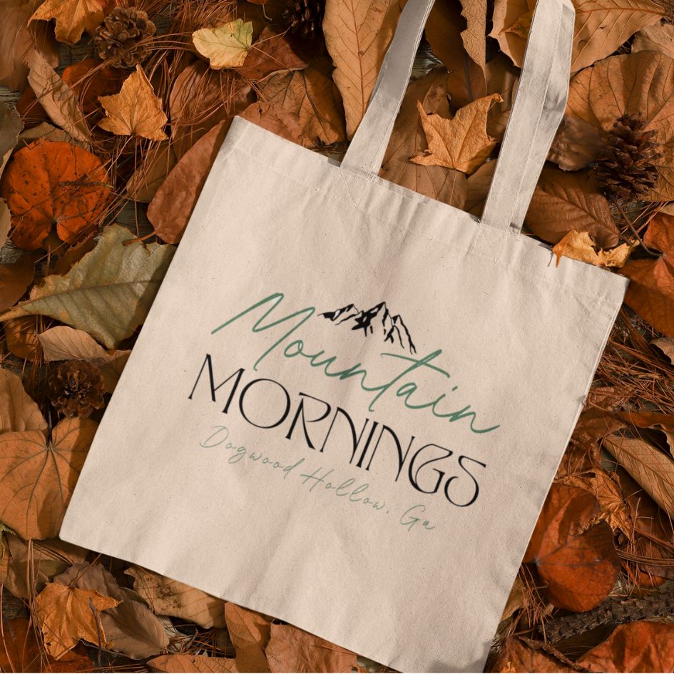 Mountain Morning Small Tote
