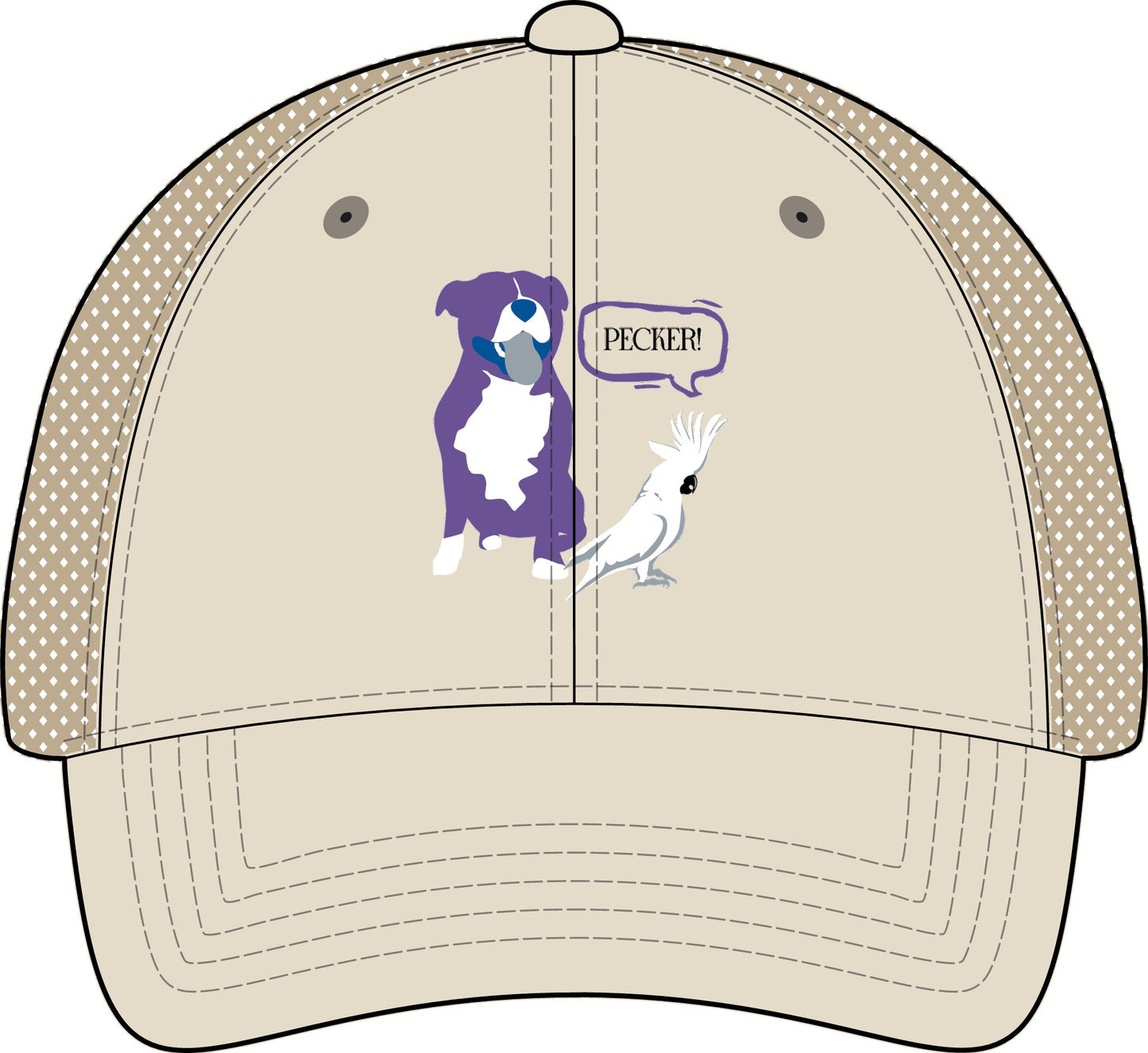 Horatio & Petunia Women's Washed Mesh-Back Cap