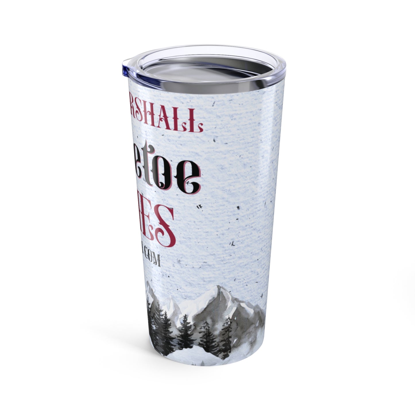 Mistletoe Wishes Tumbler 20oz