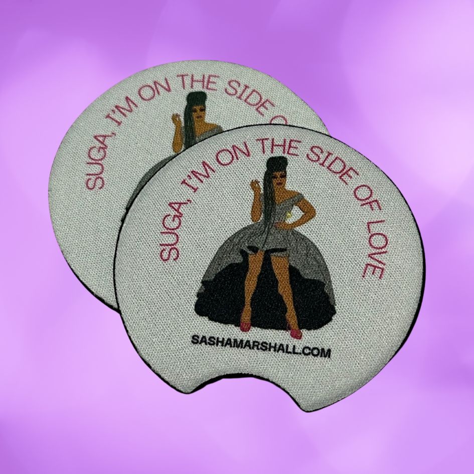 Uncle Leslie (False Start & Dogwood Hollow) Car Coasters (2)