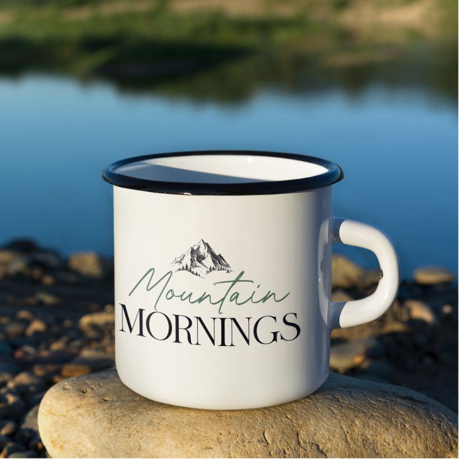 Mountain Mornings Campfire Mug