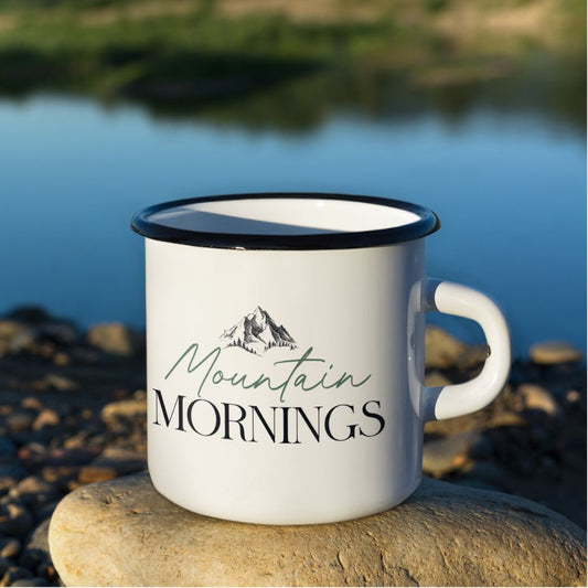 Mountain Mornings Campfire Mug