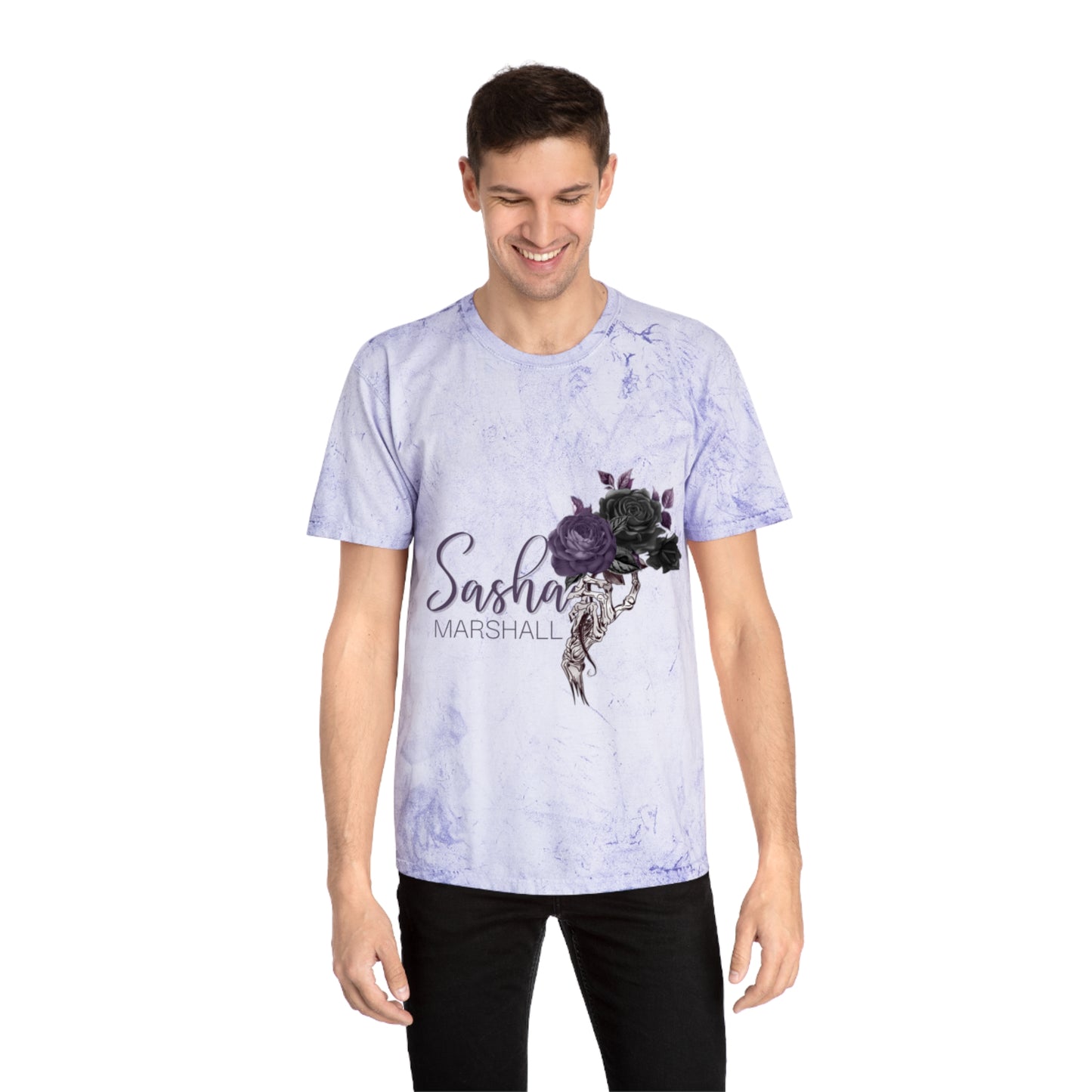 Sasha Marshall Logo Unisex Color Blast T-Shirt