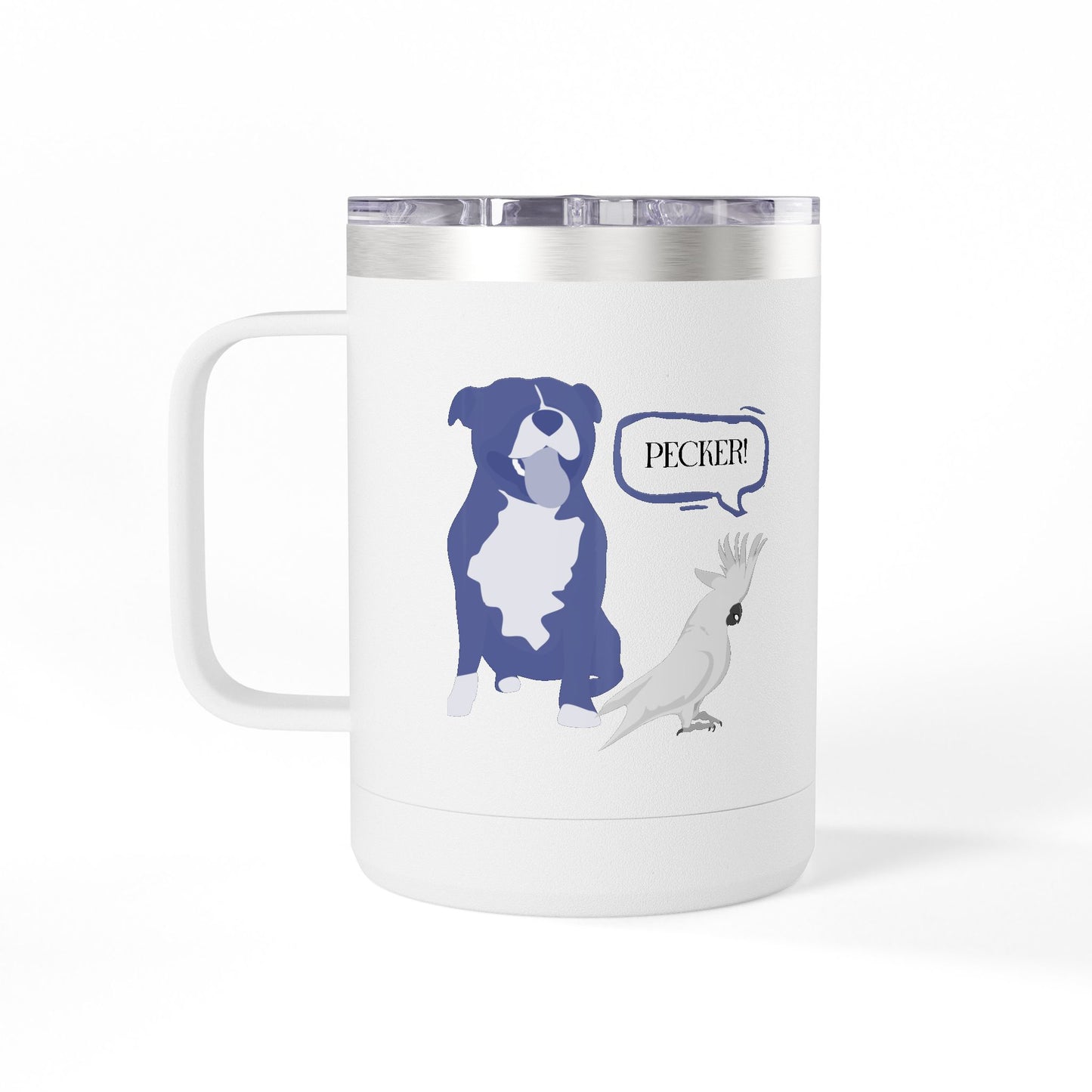 Horatio & Petunia Coffee Mug Tumbler, 15oz