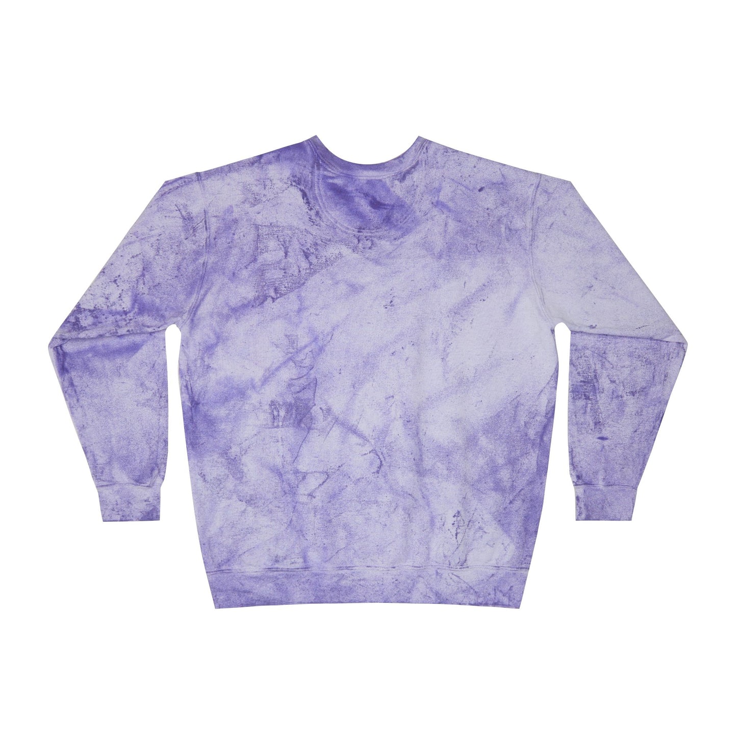 Sasha Marshall Logo Unisex Color Blast Crewneck Sweatshirt