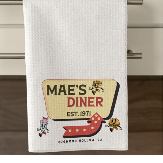 Mae's Diner (Dogwood Hollow) Kitchen Towel