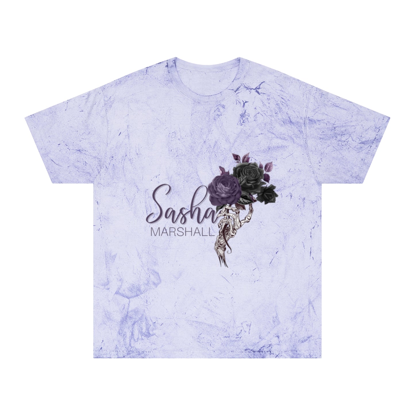 Sasha Marshall Logo Unisex Color Blast T-Shirt