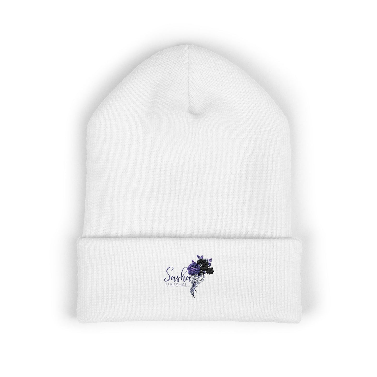 Sasha Marshall Classic Cuffed Beanie (Embroidery)