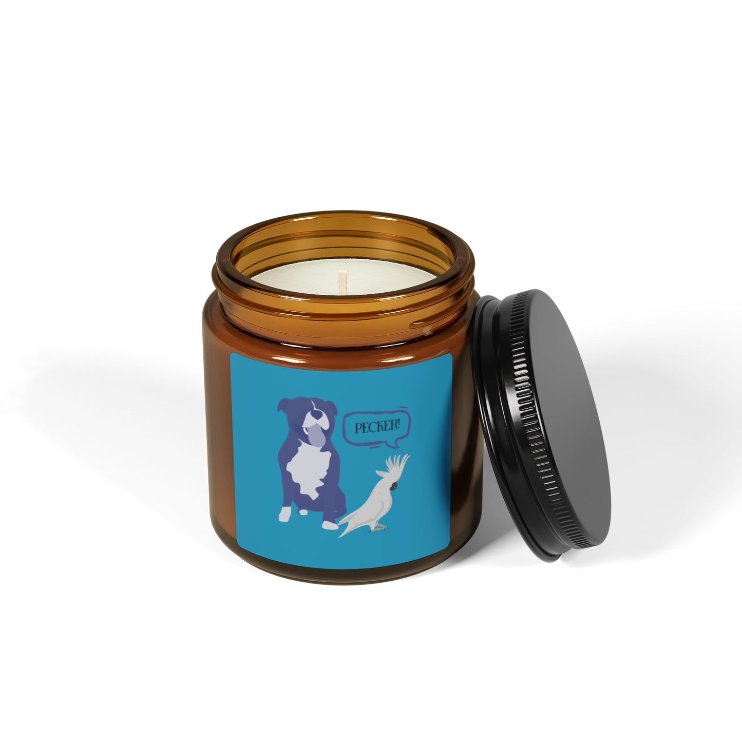 Horatio & Petunia Scented Soy Candle (Multi-Size, Amber Jar)