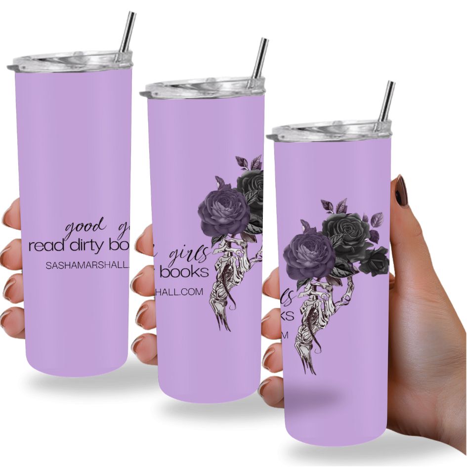 Sasha Marshall Logo Tumbler