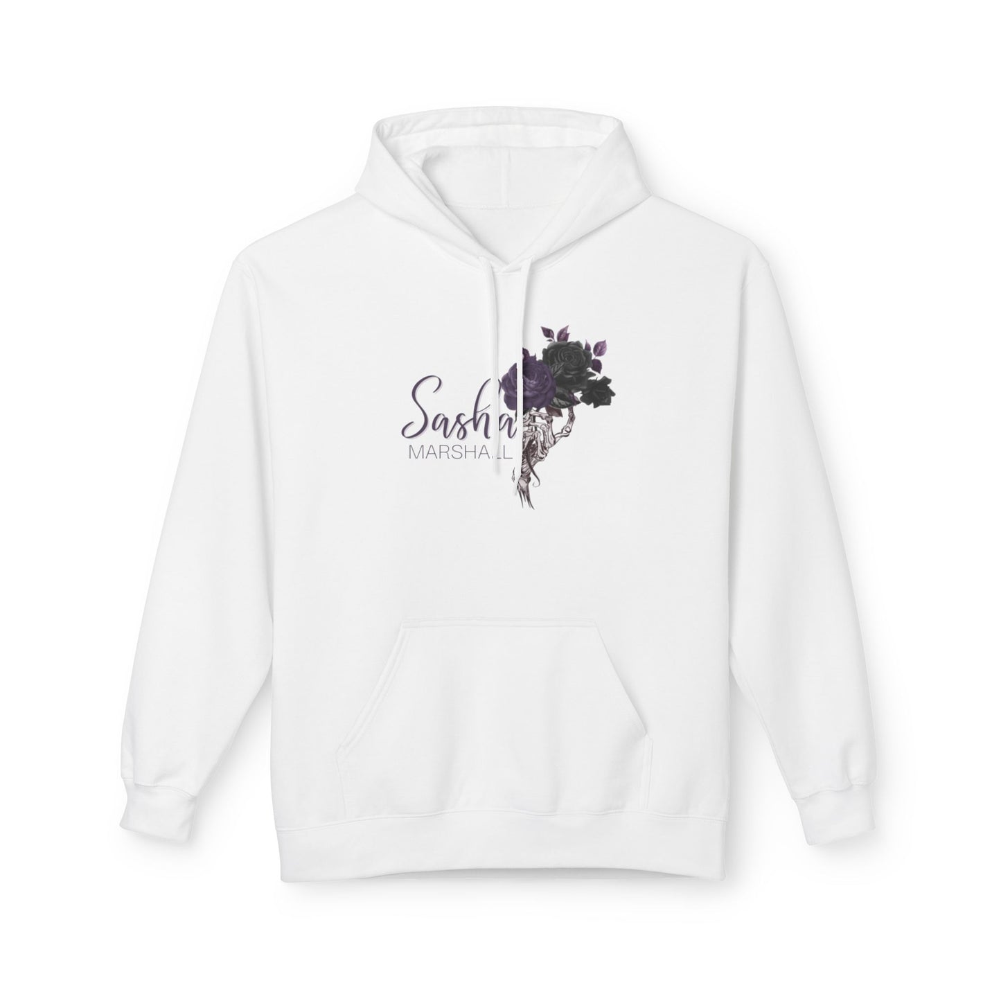Sasha Marshall Logo Unisex Midweight Softstyle Fleece Hoodie
