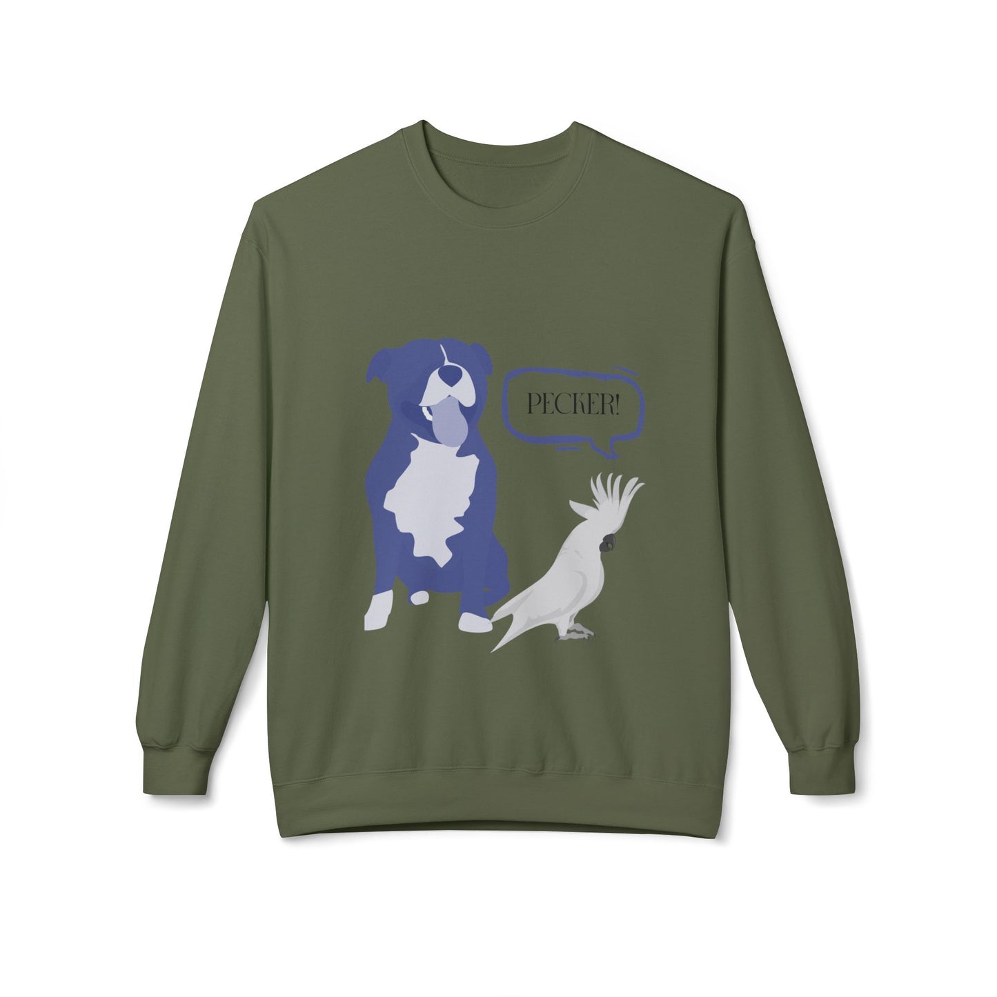Horatio & Petunia Unisex Midweight Softstyle Fleece Crewneck Sweatshirt
