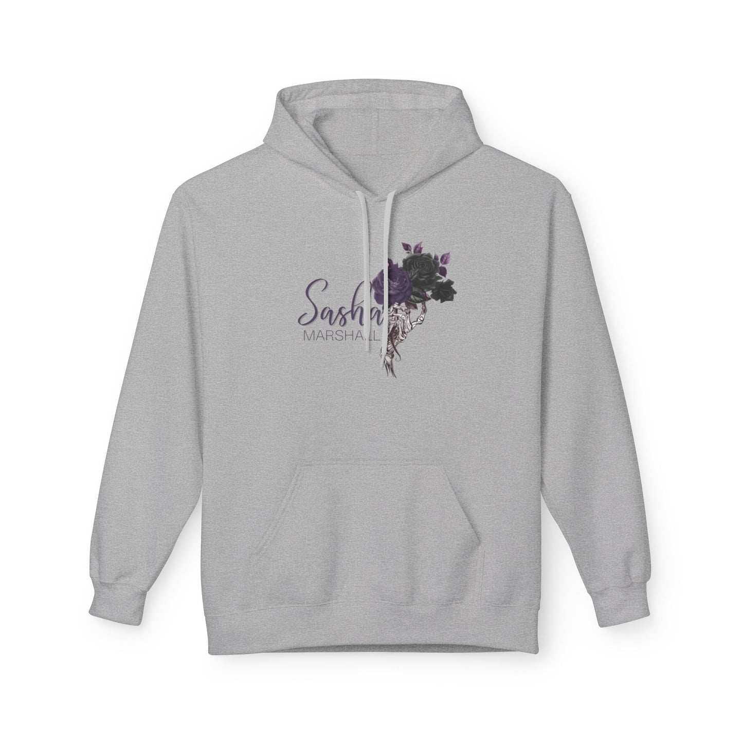 Sasha Marshall Logo Unisex Midweight Softstyle Fleece Hoodie