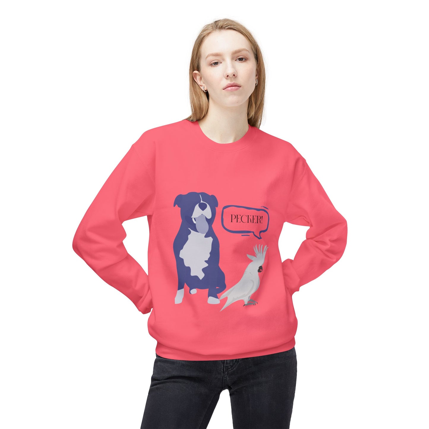 Horatio & Petunia Unisex Midweight Softstyle Fleece Crewneck Sweatshirt