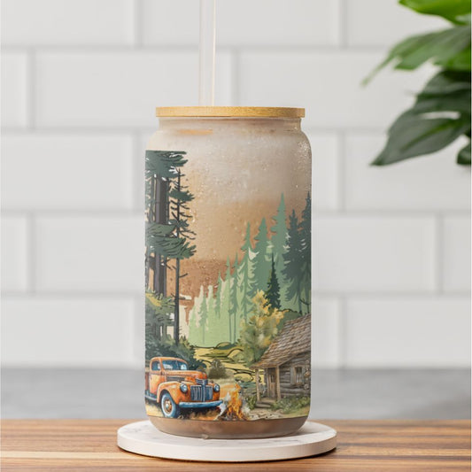 Hale's Row Libbey Glass Can