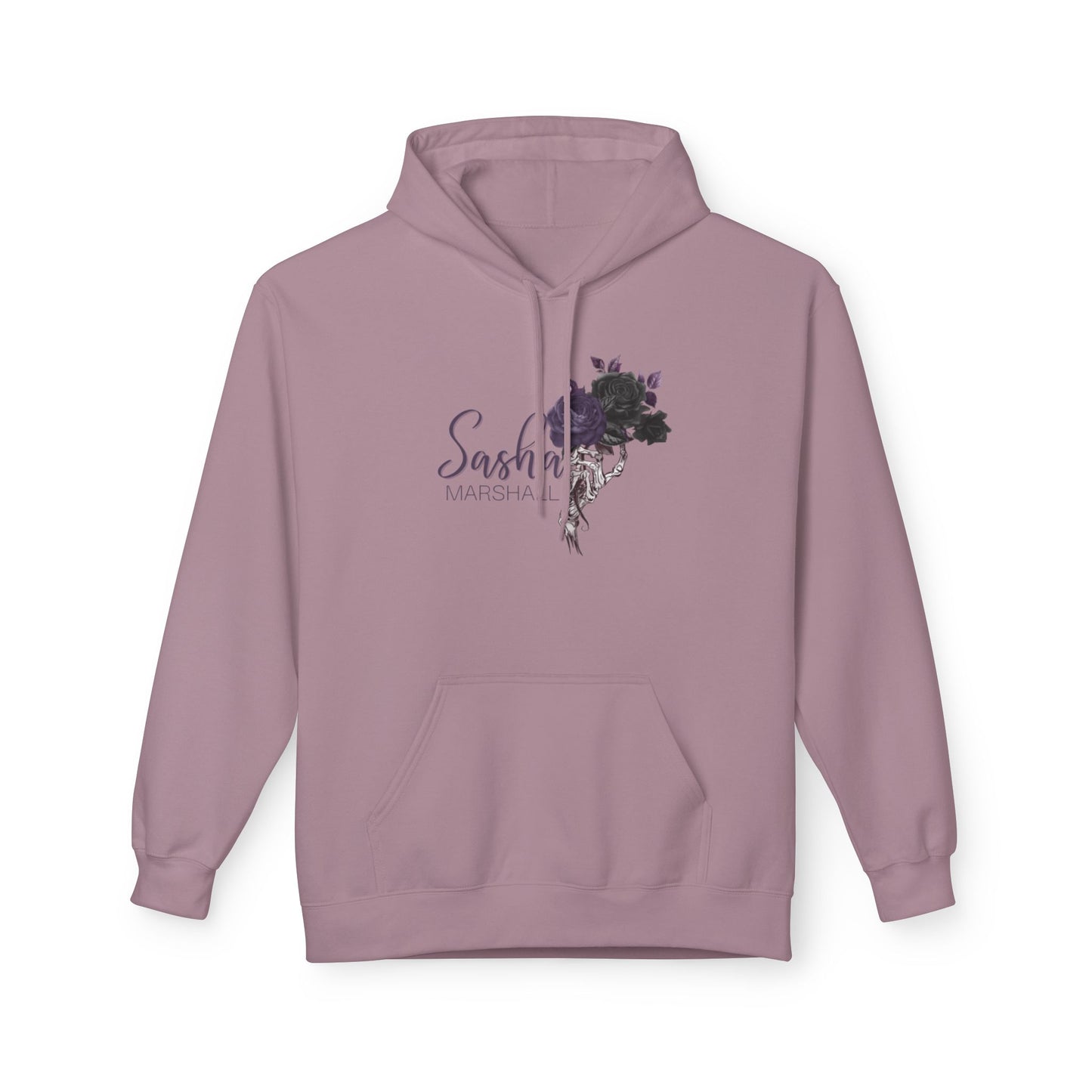 Sasha Marshall Logo Unisex Midweight Softstyle Fleece Hoodie