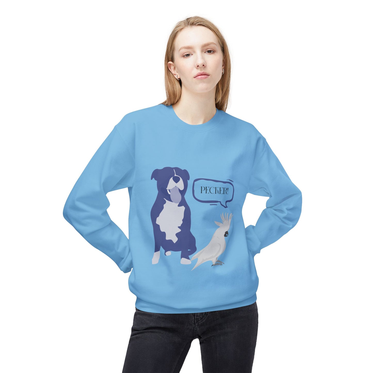 Horatio & Petunia Unisex Midweight Softstyle Fleece Crewneck Sweatshirt