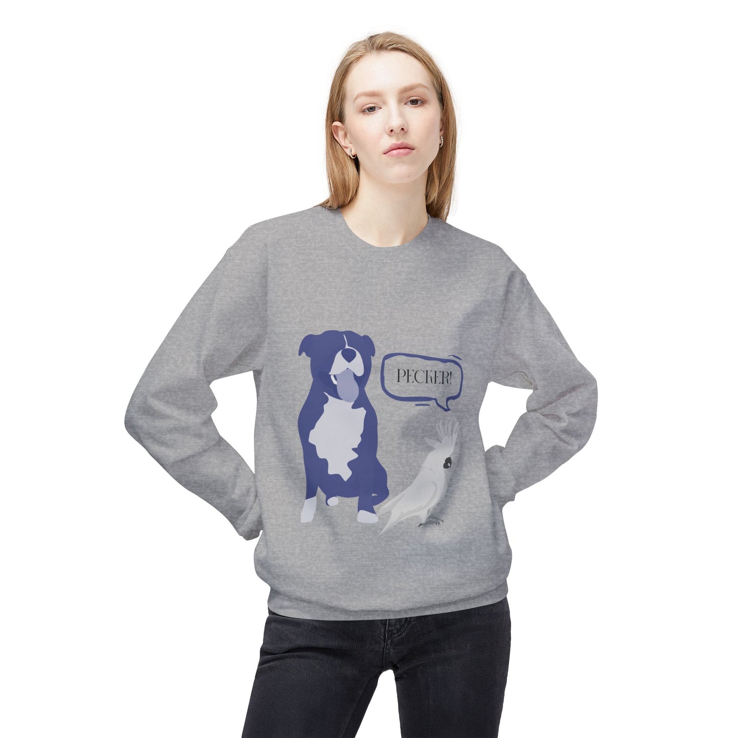 Horatio & Petunia Unisex Midweight Softstyle Fleece Crewneck Sweatshirt