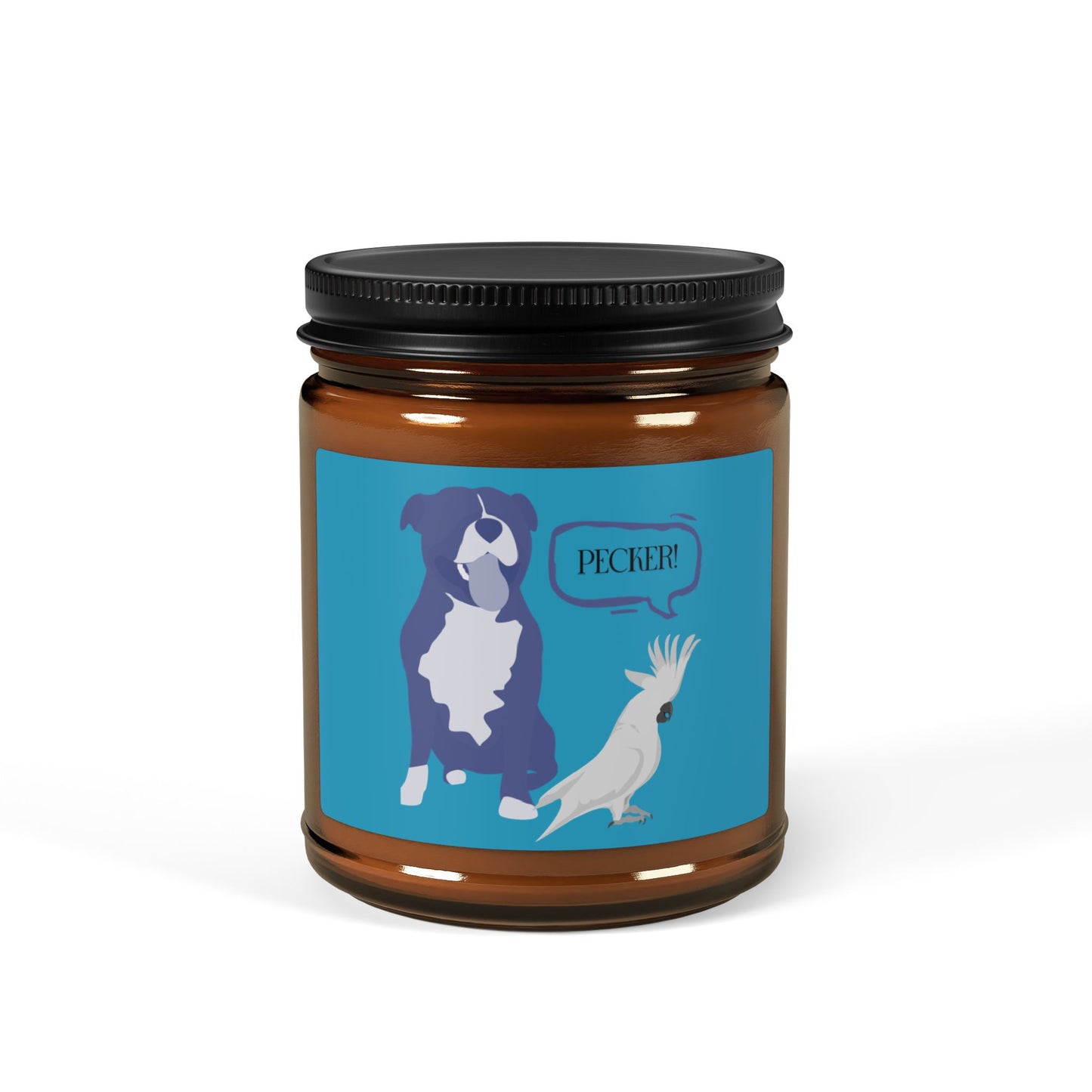 Horatio & Petunia Scented Soy Candle (Multi-Size, Amber Jar)
