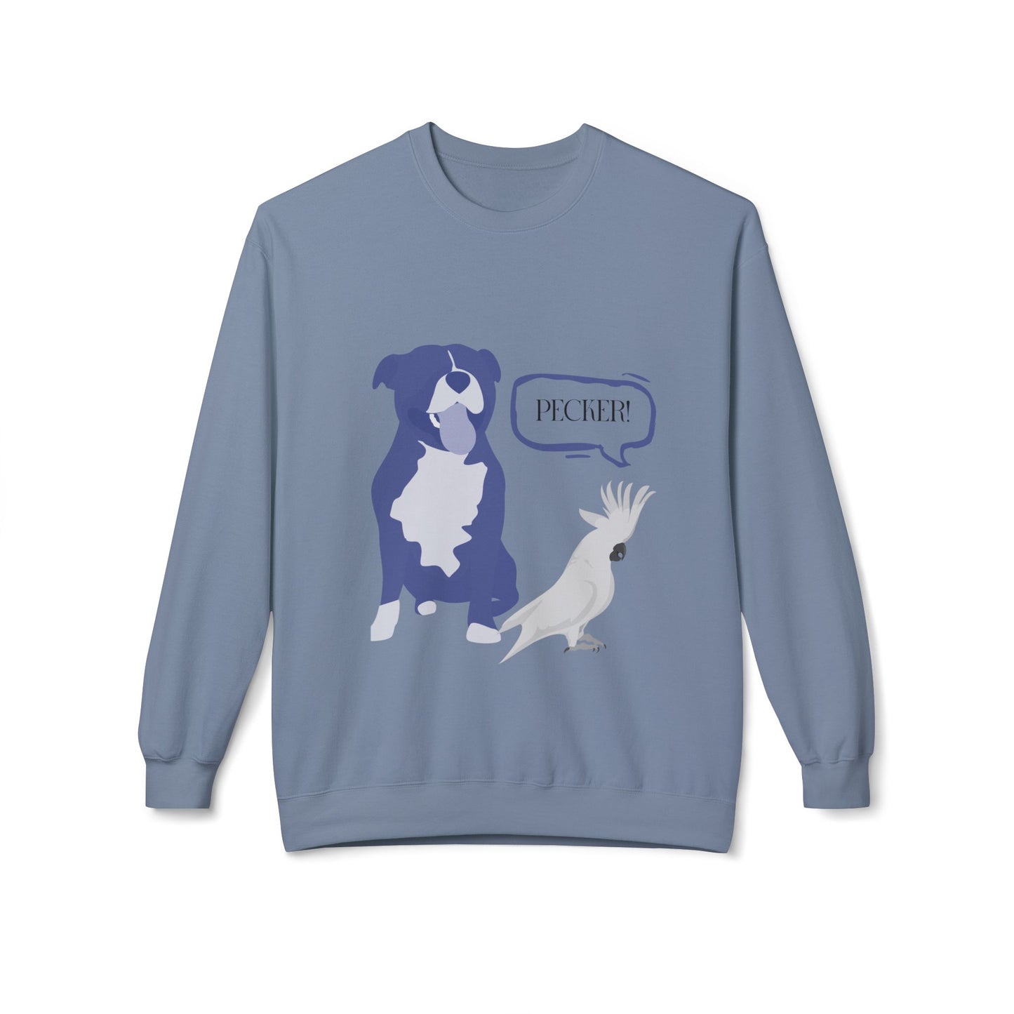Horatio & Petunia Unisex Midweight Softstyle Fleece Crewneck Sweatshirt