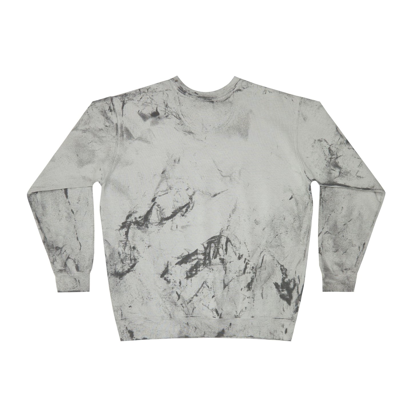 Sasha Marshall Logo Unisex Color Blast Crewneck Sweatshirt