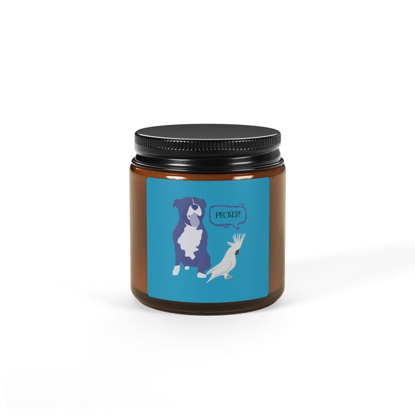 Horatio & Petunia Scented Soy Candle (Multi-Size, Amber Jar)