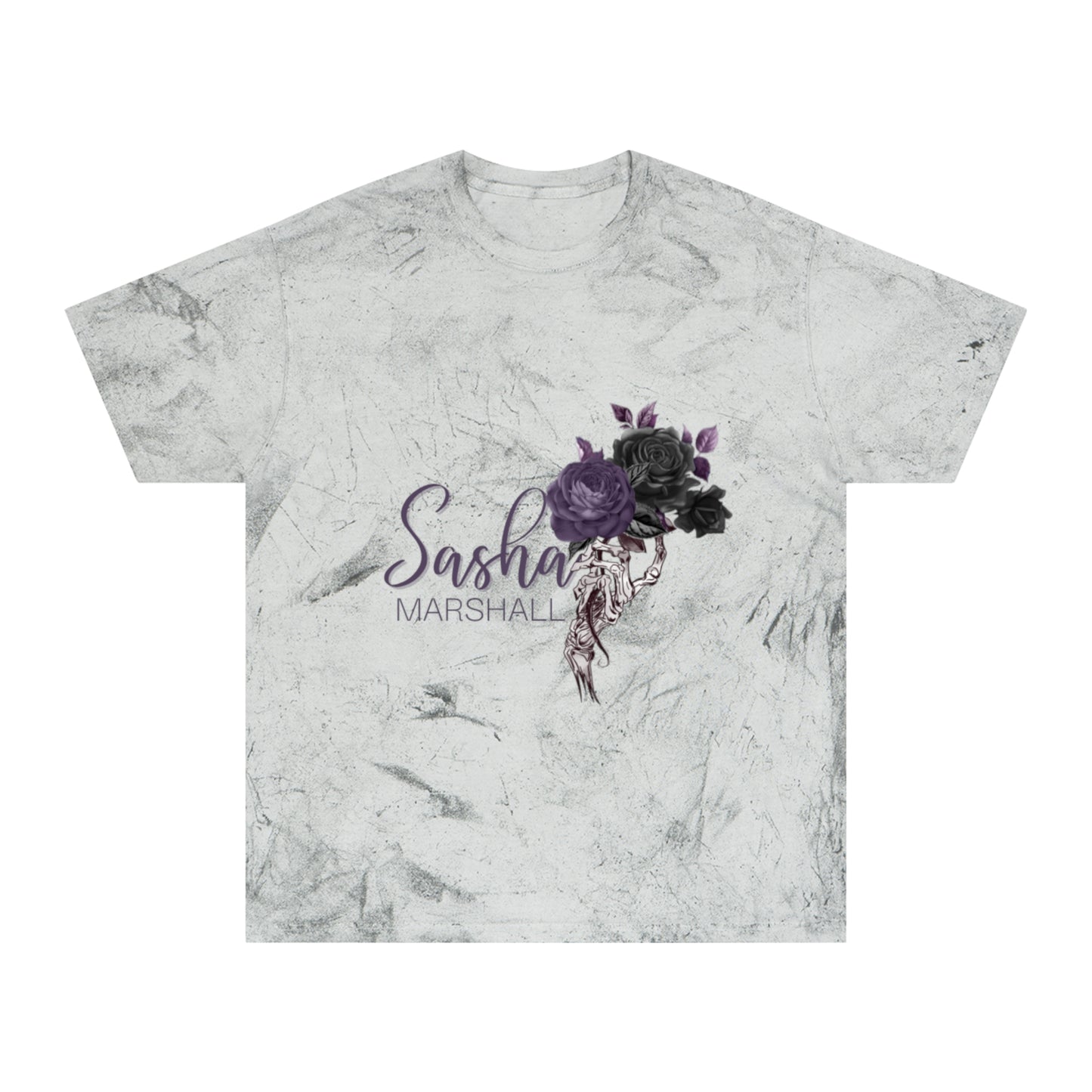 Sasha Marshall Logo Unisex Color Blast T-Shirt