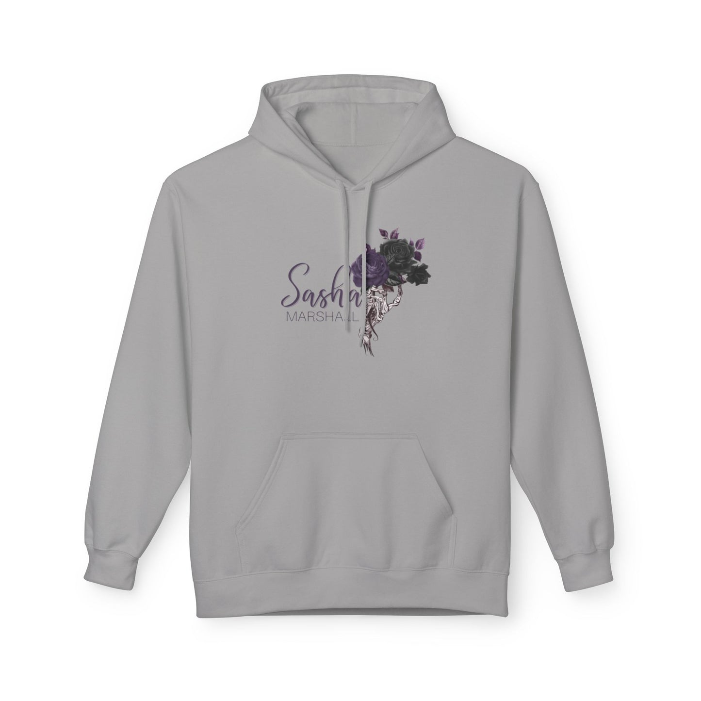 Sasha Marshall Logo Unisex Midweight Softstyle Fleece Hoodie