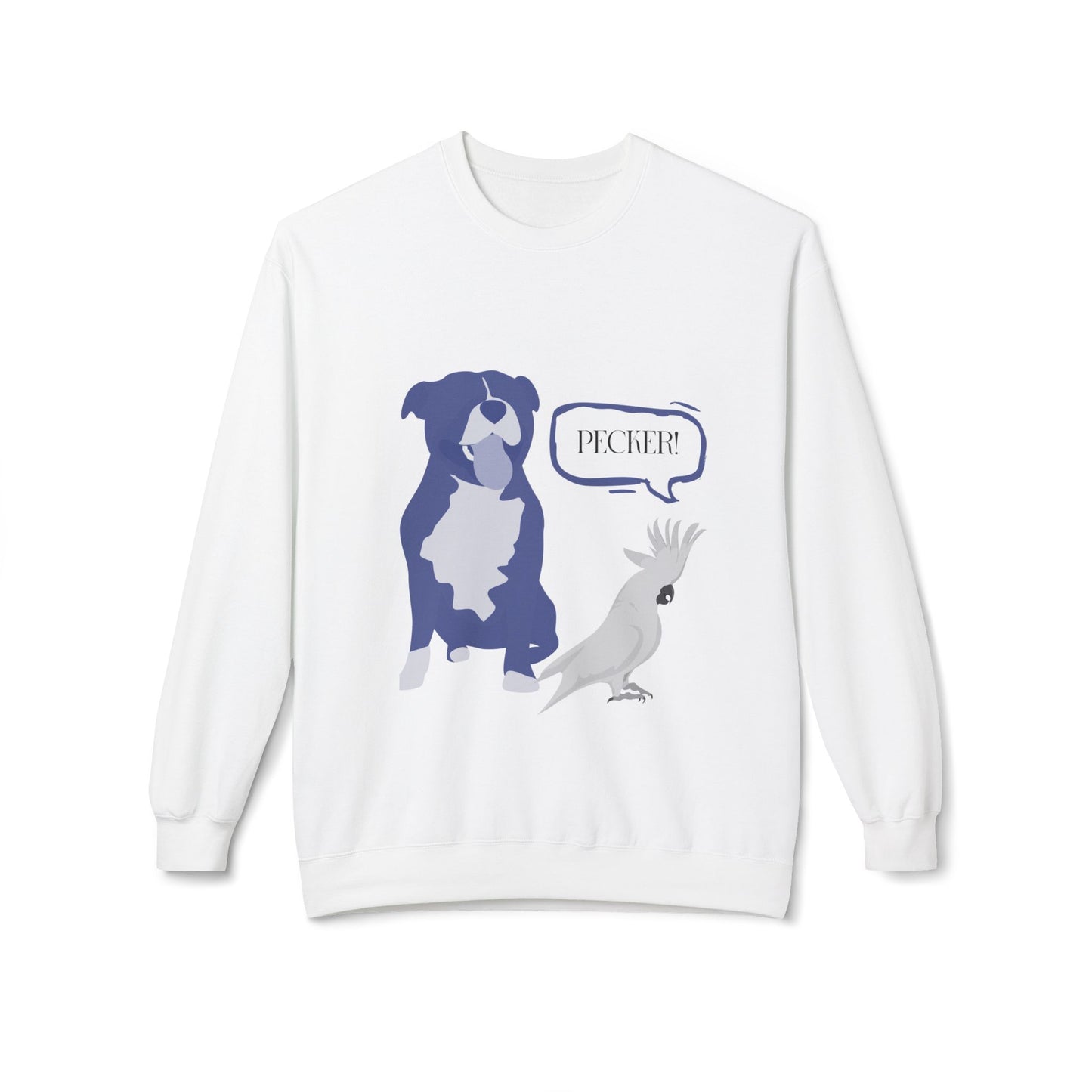 Horatio & Petunia Unisex Midweight Softstyle Fleece Crewneck Sweatshirt