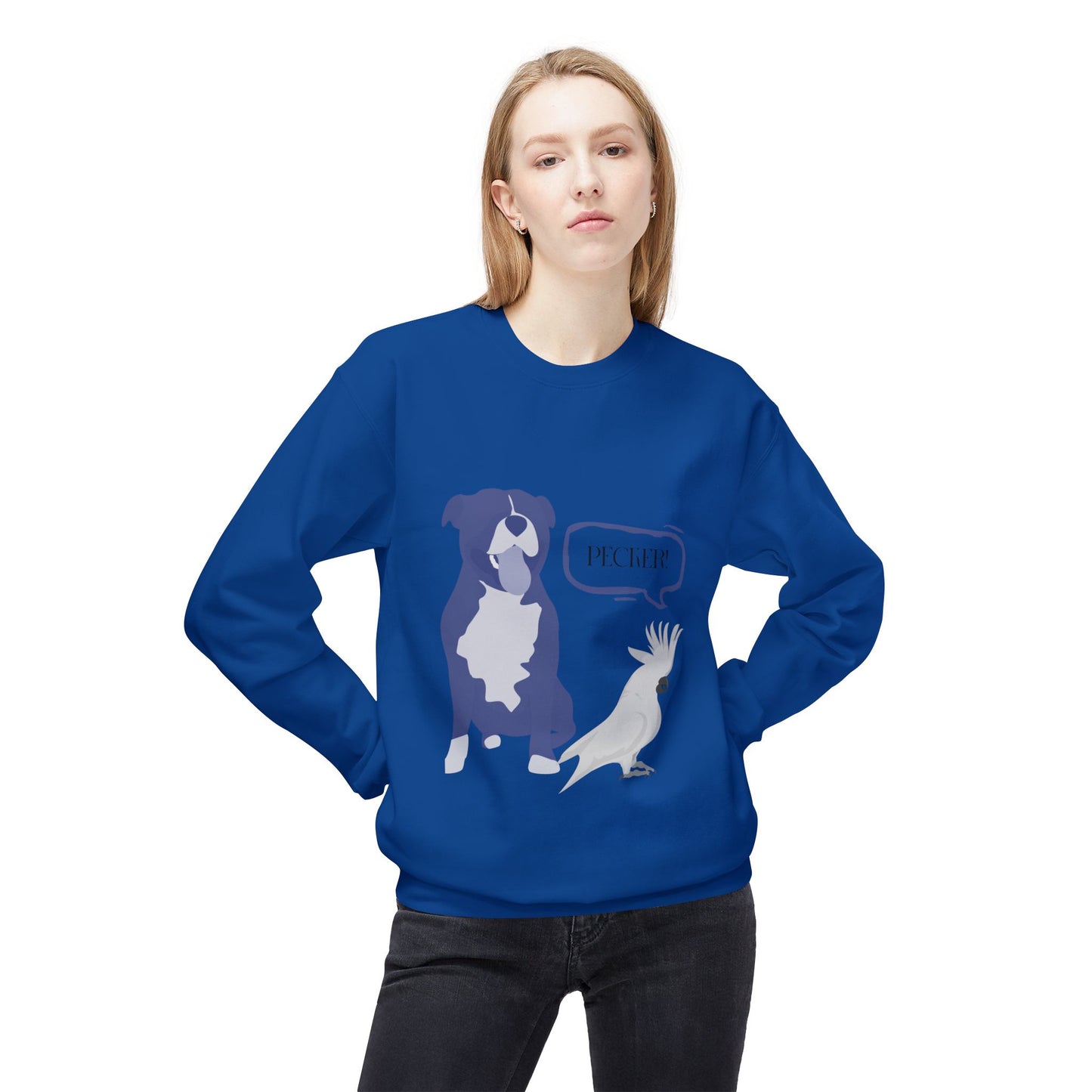 Horatio & Petunia Unisex Midweight Softstyle Fleece Crewneck Sweatshirt